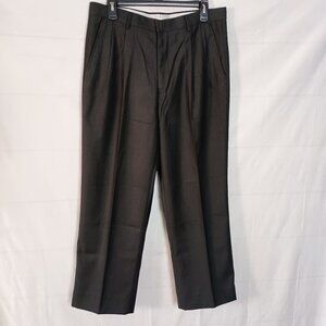 JinBaLang Gold Standard Mens Dress Pants 34x30 Black Pinstripe Classic NWOT